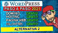 Pagina web gratis alternativa 2 - wordpress - syspa social 250px OPT